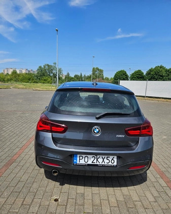 BMW Seria 1 cena 80000 przebieg: 57000, rok produkcji 2019 z Poznań małe 106